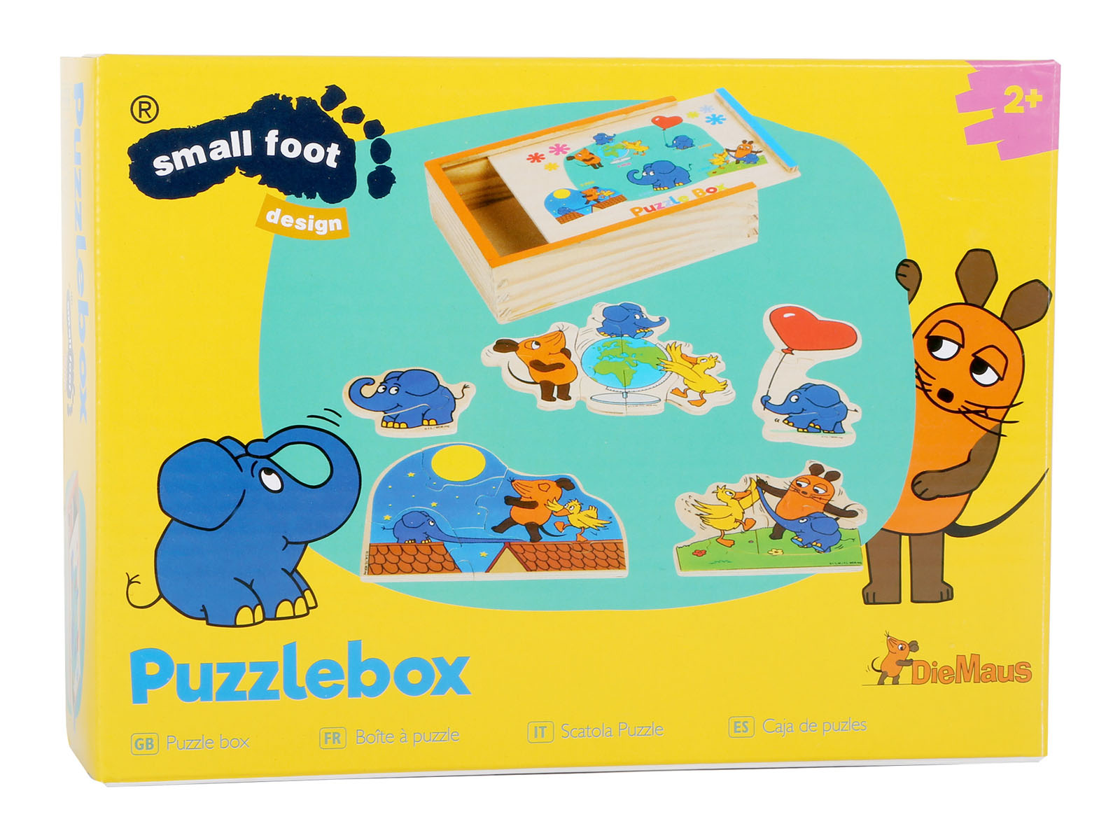 Small Foot Holzpuzzle Sendung mit der Maus verschiedene ...